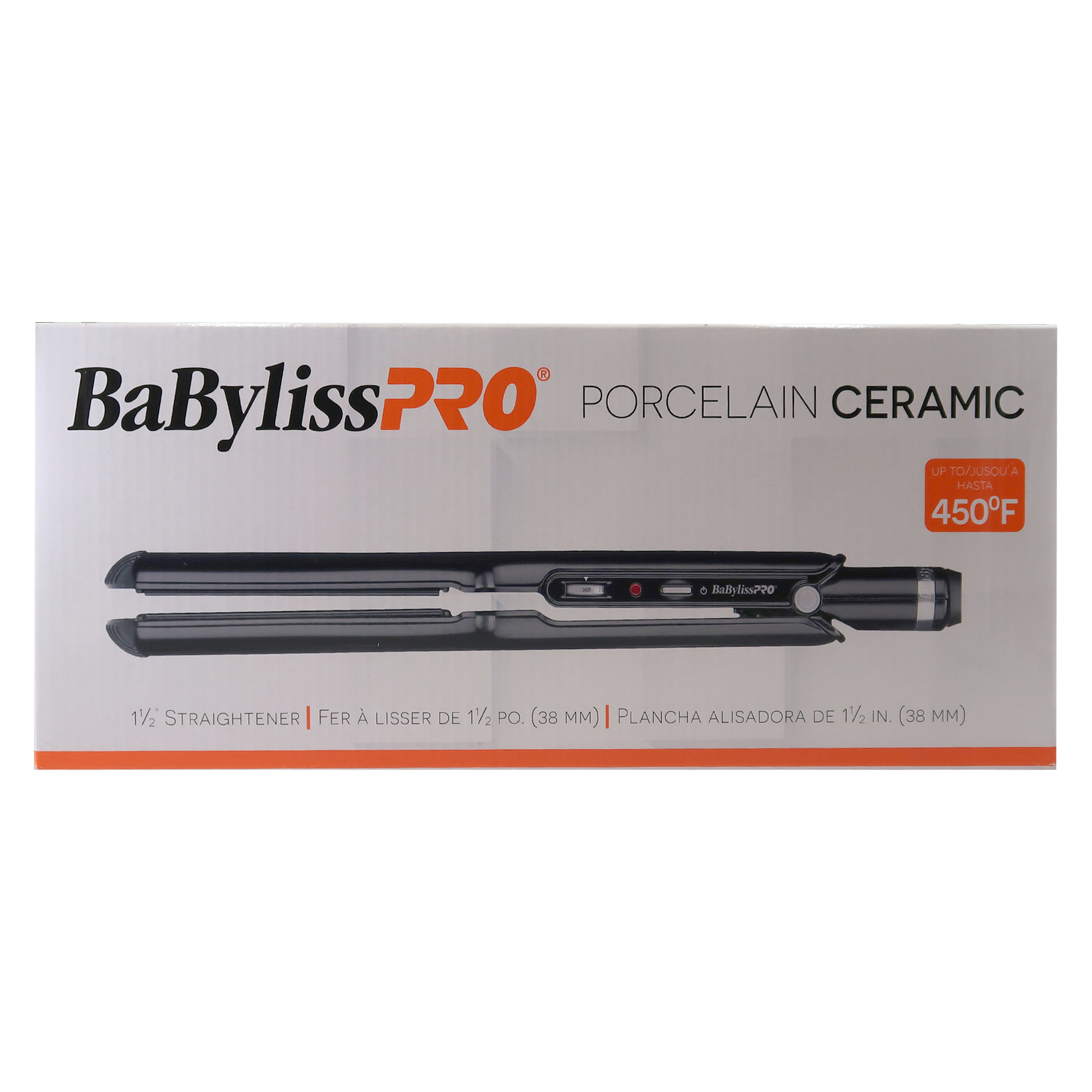 Foto 3 | Plancha Alisadora De Cabello Babyliss Pro Porcelain 1.5 Pulgadas Bp9559uc - Venta Internacional.