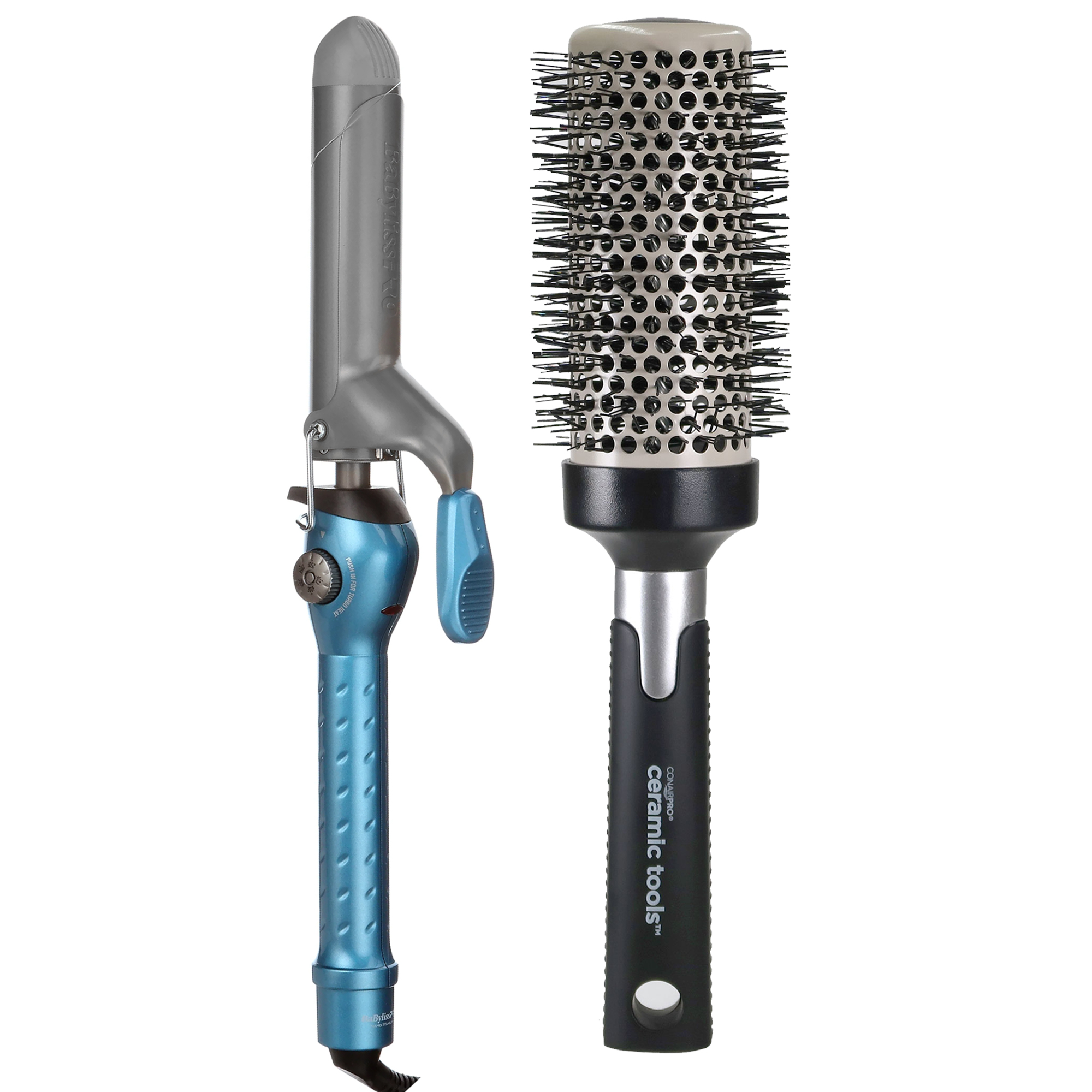 Rizador Babyliss Pro Nano Titanium De 1¼ Con Cepillo 2½ - Venta Internacional.
