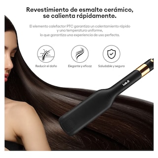 Foto 2 | Plancha De Cabello Profesional De Cerámica 55mm Lab.g Dorado