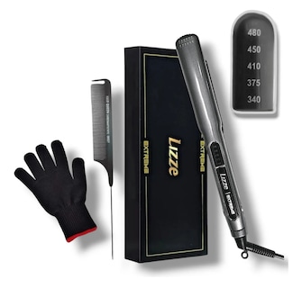 Foto 1 | Plancha De Cabello Profesional Lizze Extreme Pro Original + Guante Y Peine