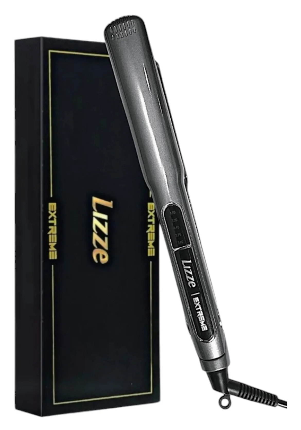 Foto 3 pulgar | Plancha De Cabello Profesional Lizze Extreme Pro Original + Guante Y Peine