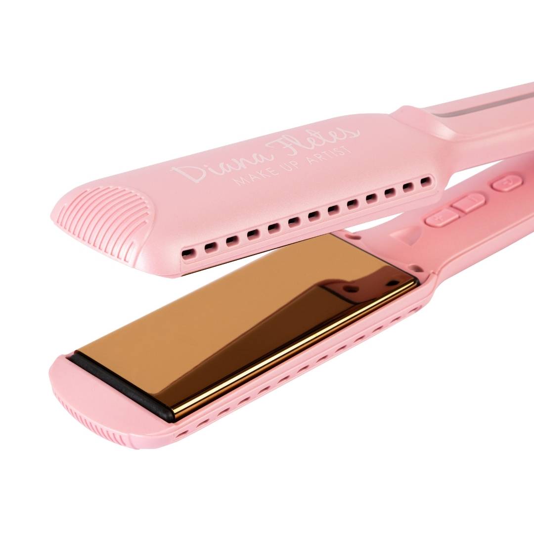 Foto 6 pulgar | Set Plancha Profesional Infrarroja + Ferro 6 En 1 Sm- 518 Set Light Pink Diana Fletes Titanio Galvanizado