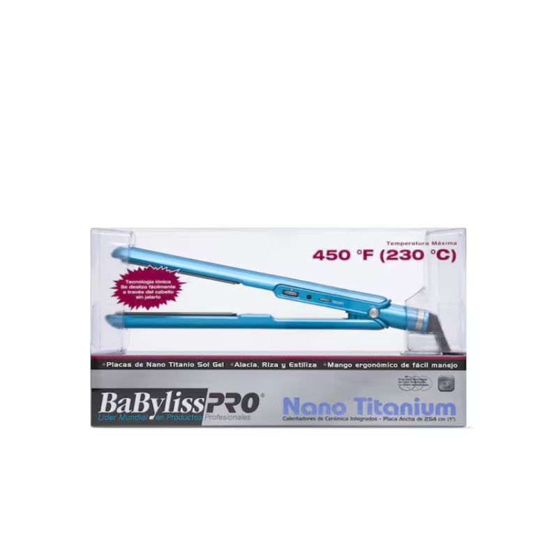 Foto 2 pulgar | Plancha Para Cabello Babylisspro Bnt9557es Con Nano Titanium Incluye Protector Térmico.