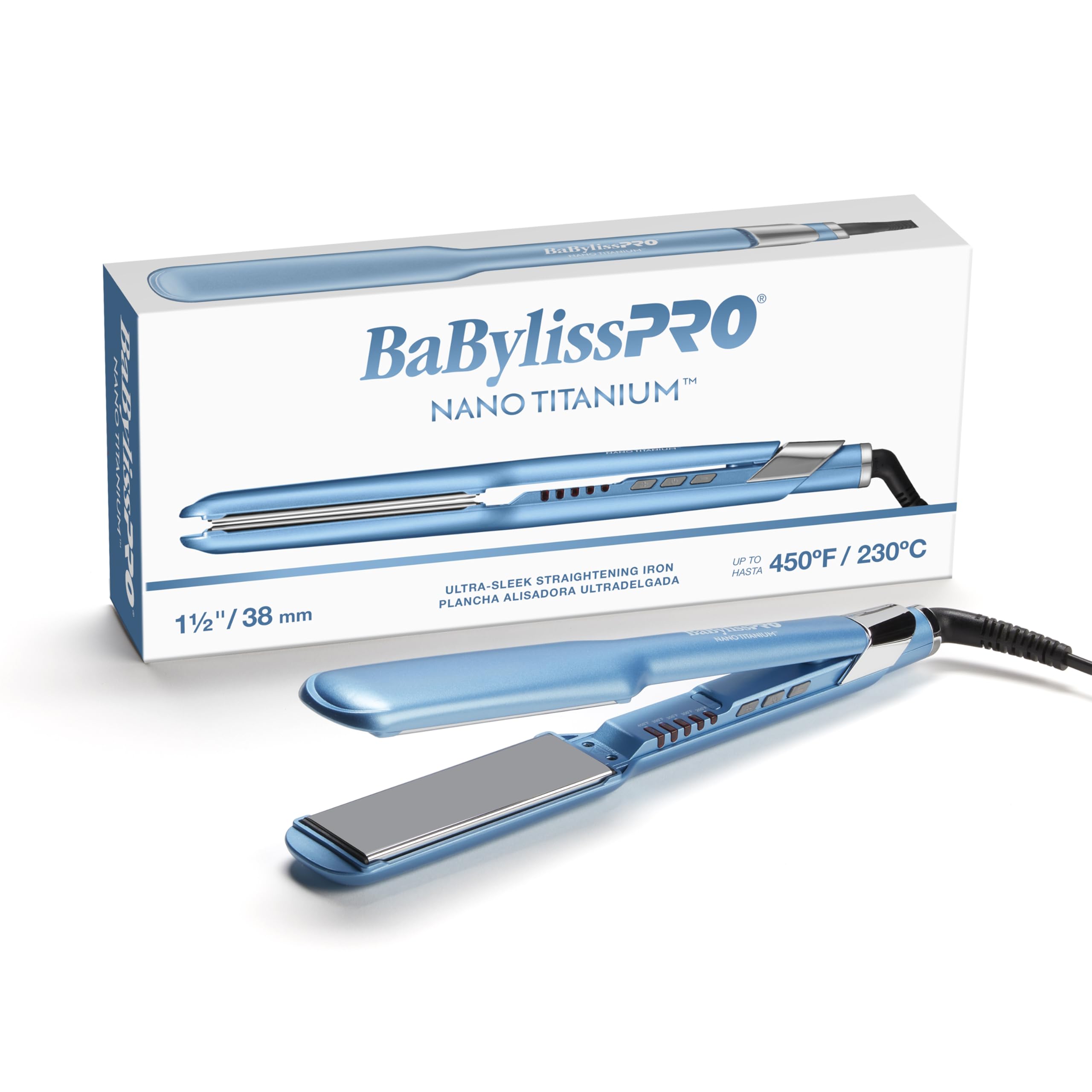 Foto 8 pulgar | Plancha Alisadora De Cabello Babylisspro Ultra-sleek 1 1/2 - Venta Internacional.