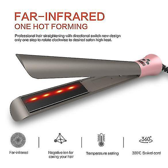 Foto 3 pulgar | Planchas De Pelo Huoguo Multifunctional Infrared Grey - Venta Internacional.