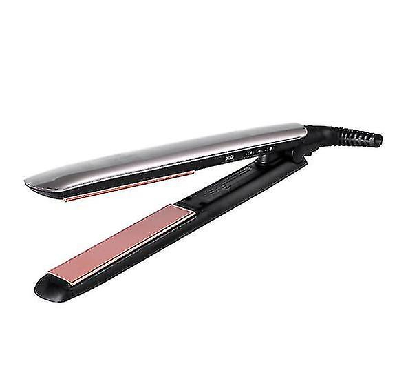 Foto 2 pulgar | Plancha De Pelo Huoguo Dos En Uno Con Temperatura Ajustable. Plata - Venta Internacional.