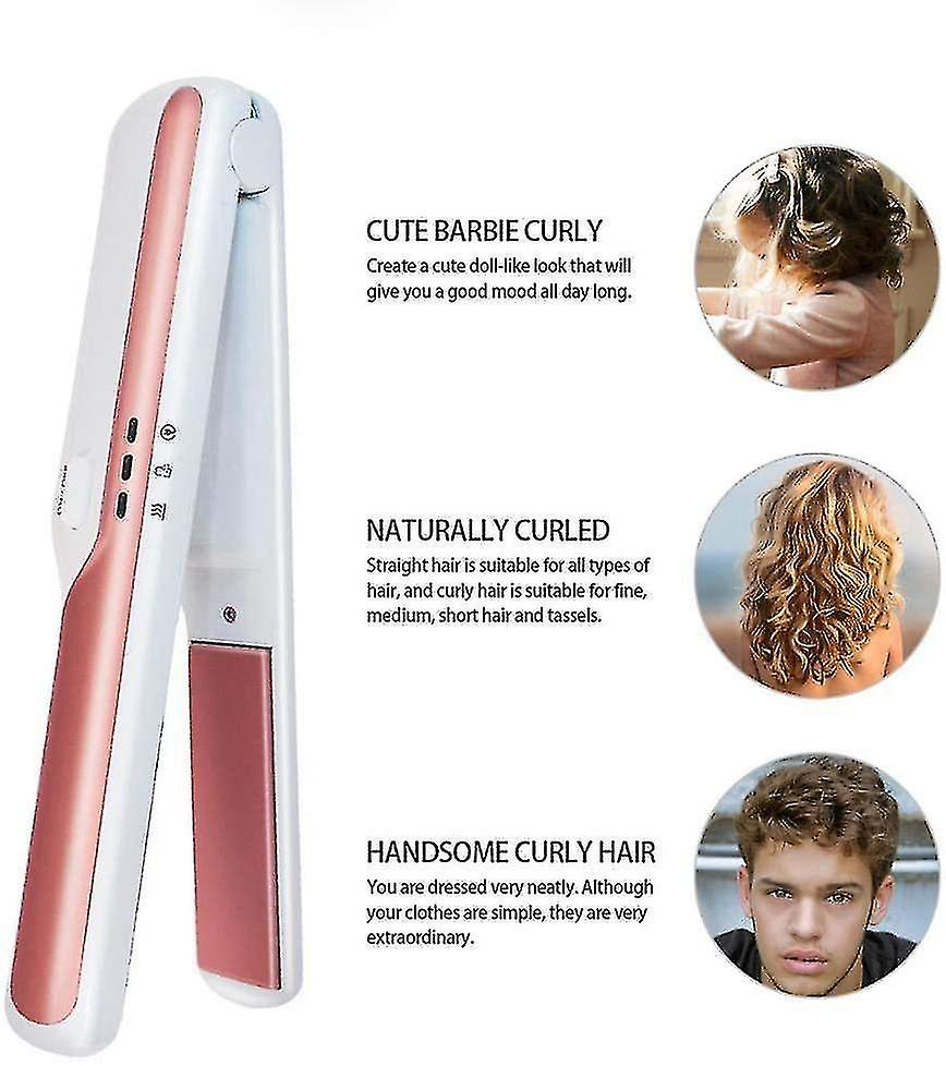 Foto 3 | Plancha De Pelo Huoguo Portátil Inalámbrica Recargable Usb - Venta Internacional.
