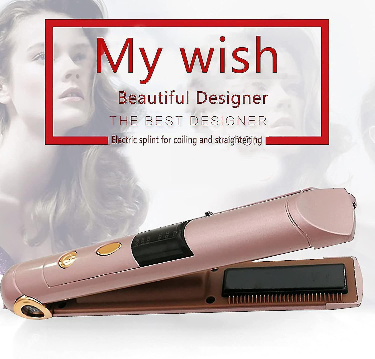 Foto 4 | Plancha De Pelo Huoguo  Inalámbrica  Recargable  Usb  De Viaje - Venta Internacional.