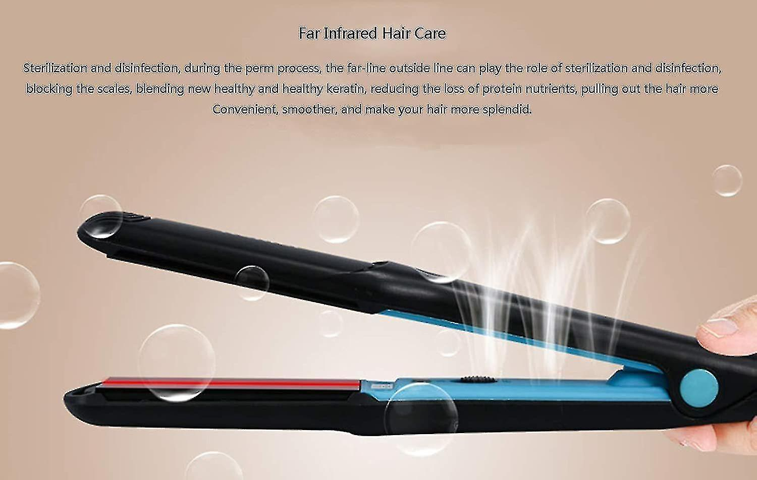 Foto 4 pulgar | Plancha De Pelo Huoguo Secador De Pelo Infrarrojo De Cerámica Negra - Venta Internacional.