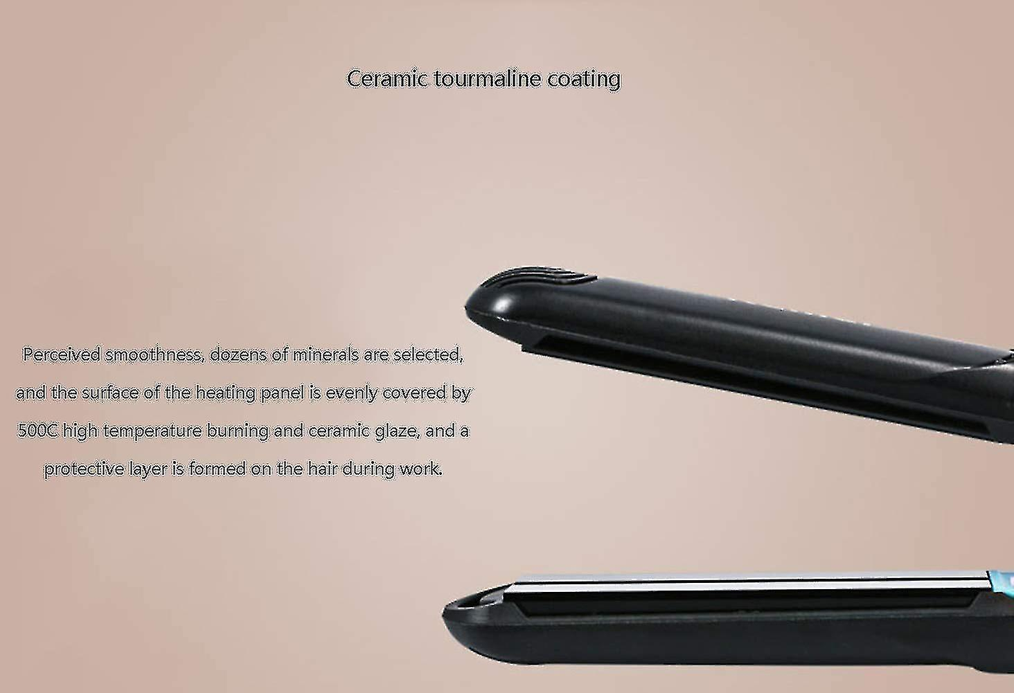 Foto 5 pulgar | Plancha De Pelo Huoguo Secador De Pelo Infrarrojo De Cerámica Negra - Venta Internacional.