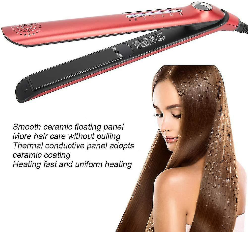 Foto 3 pulgar | Plancha De Pelo Huoguo Professional 2 En 1  Color Rojo - Venta Internacional.