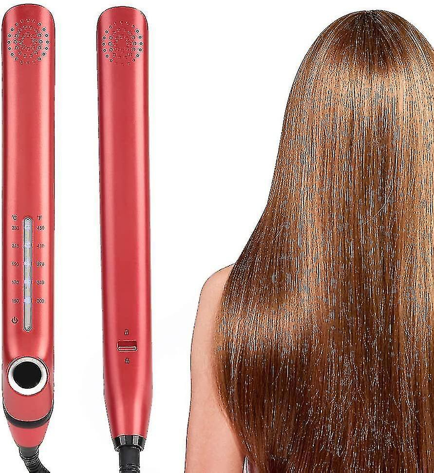 Foto 5 | Plancha De Pelo Huoguo Professional 2 En 1  Color Rojo - Venta Internacional.