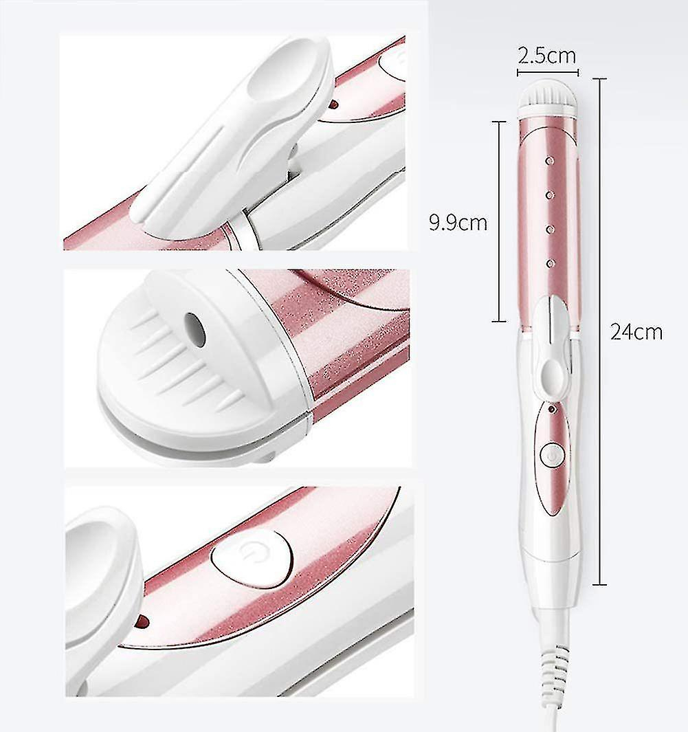 Foto 3 pulgar | Plancha Alisadora De Pelo  Rizador  2 En 1  Con Revestimiento Cerámico  Color Rojo - Venta Internacional.