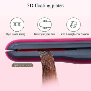 Foto 2 | Plancha De Pelo Huoguo Professional Se Calienta Hasta 200 °c Color Blanco - Venta Internacional.