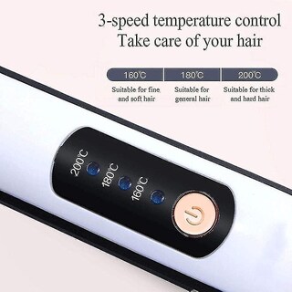 Foto 4 | Plancha De Pelo Huoguo Professional Se Calienta Hasta 200 °c Color Blanco - Venta Internacional.