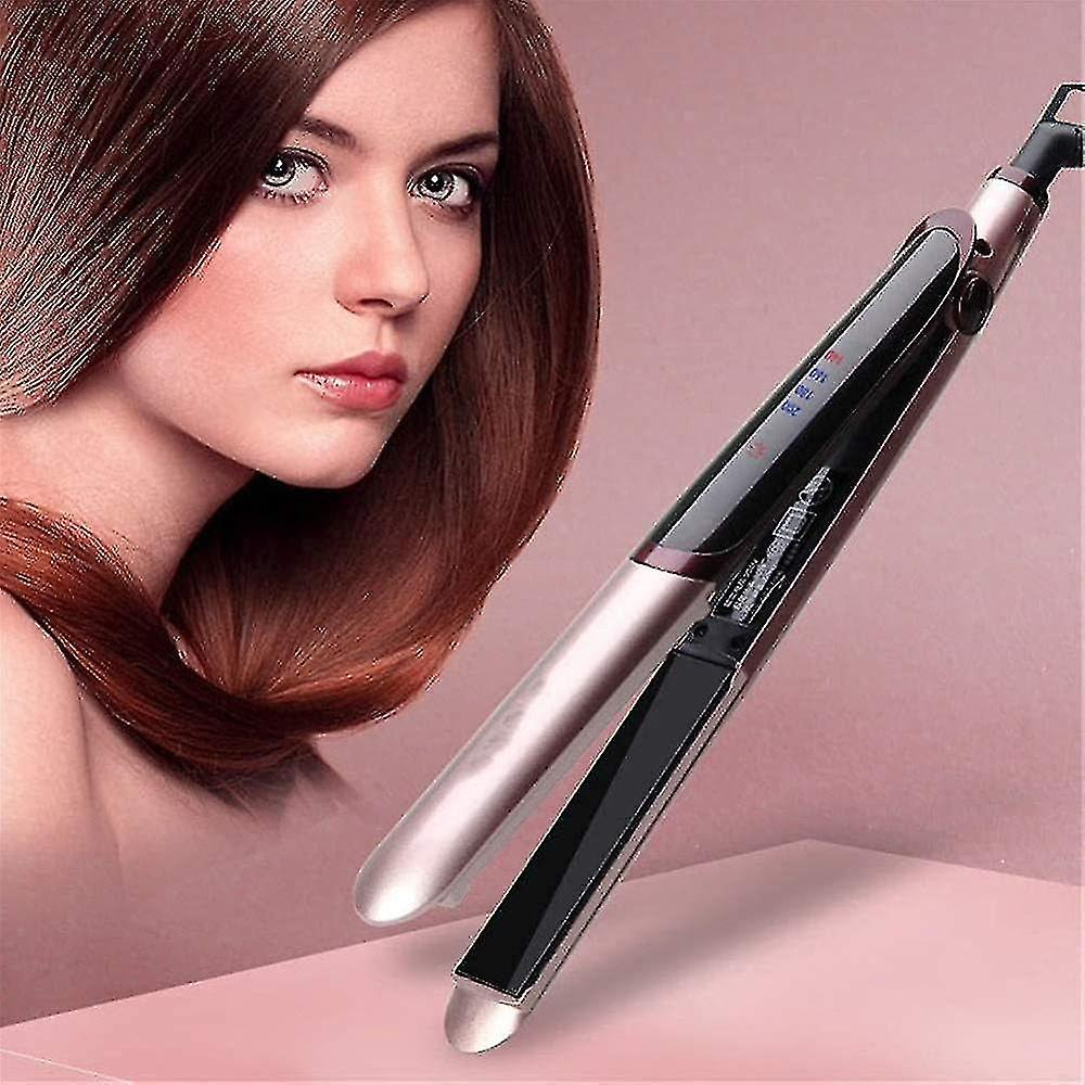 Foto 3 pulgar | Plancha De Pelo Huoguo Smooth Titanium Iron Pantalla Lcd - Venta Internacional.