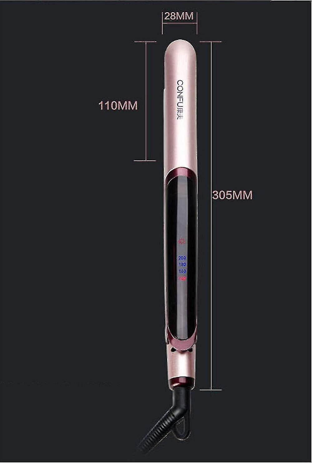 Foto 4 pulgar | Plancha De Pelo Huoguo Smooth Titanium Iron Pantalla Lcd - Venta Internacional.