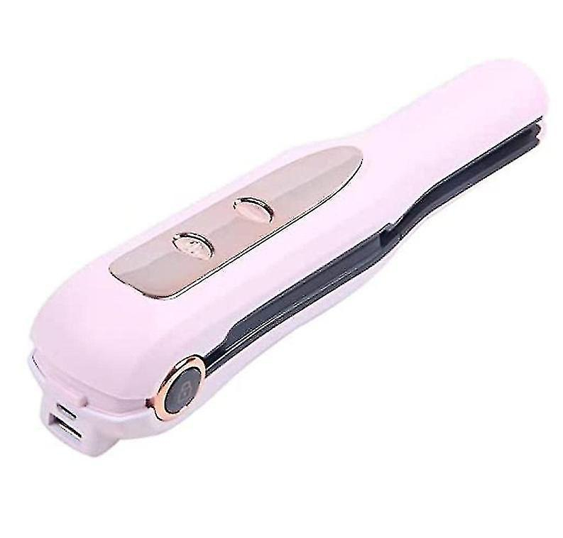 Foto 5 pulgar | Plancha De Pelo Huoguo 2 En 1 Recargable 3d Inalámbrica Rosa - Venta Internacional.