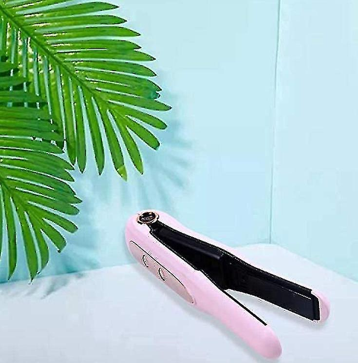 Foto 6 pulgar | Plancha De Pelo Huoguo 2 En 1 Recargable 3d Inalámbrica Rosa - Venta Internacional.