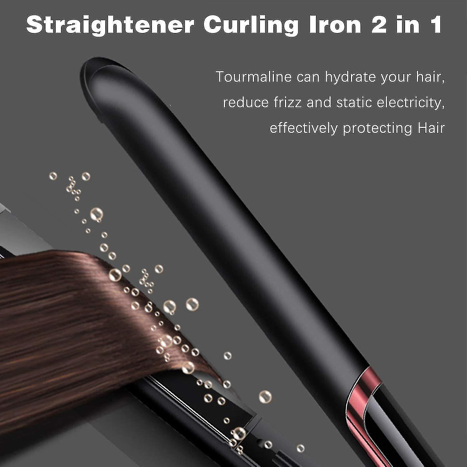 Foto 4 pulgar | Plancha De Pelo Huoguo 2 En 1 Con Placa De Cerámica De 140-200 °c - Venta Internacional.