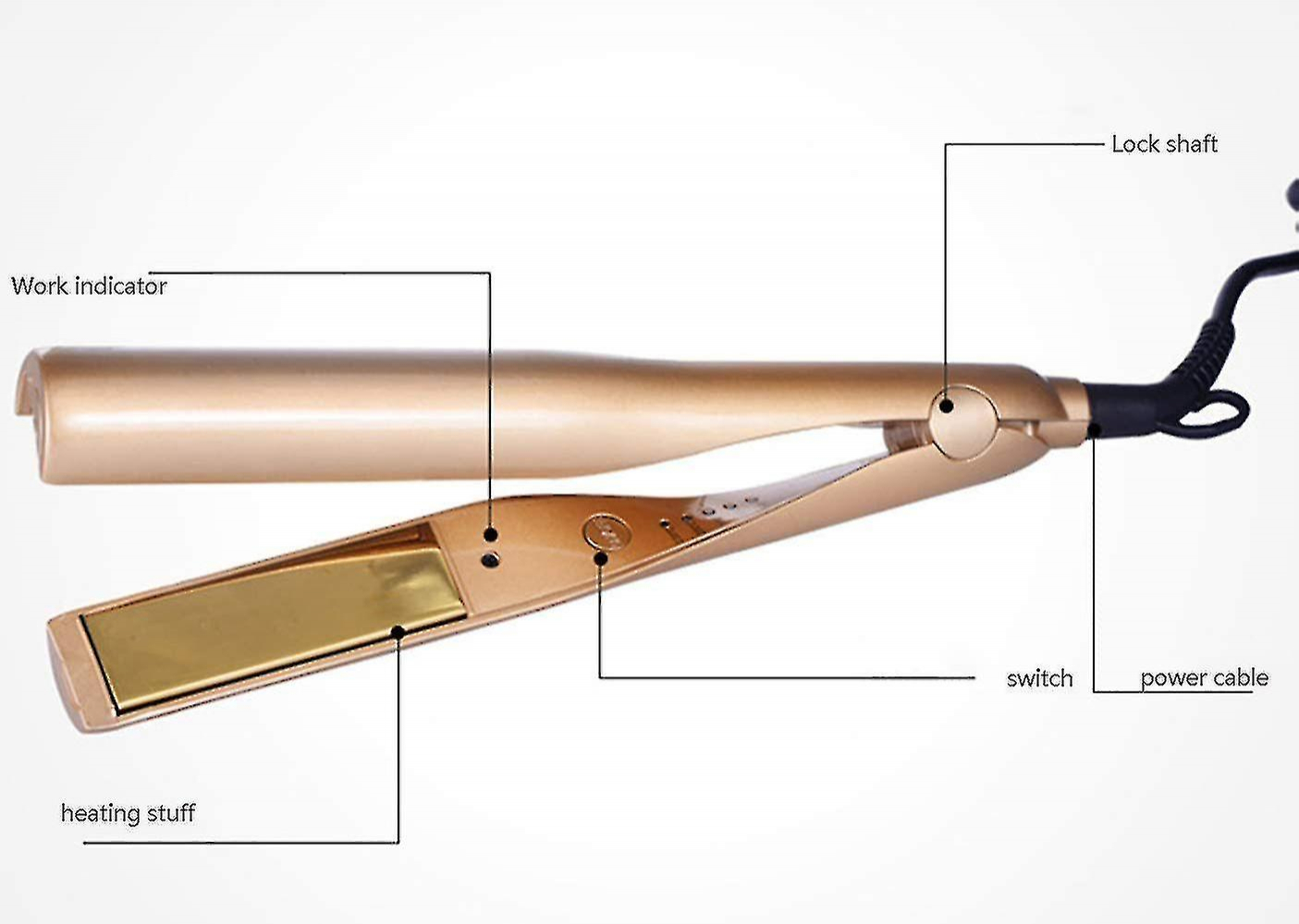 Foto 4 pulgar | Plancha De Pelo Huoguo De Doble Uso Con Control Infrarrojo Seco/húmedo - Venta Internacional.