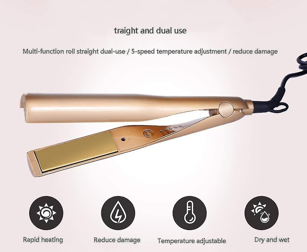 Foto 5 pulgar | Plancha De Pelo Huoguo De Doble Uso Con Control Infrarrojo Seco/húmedo - Venta Internacional.