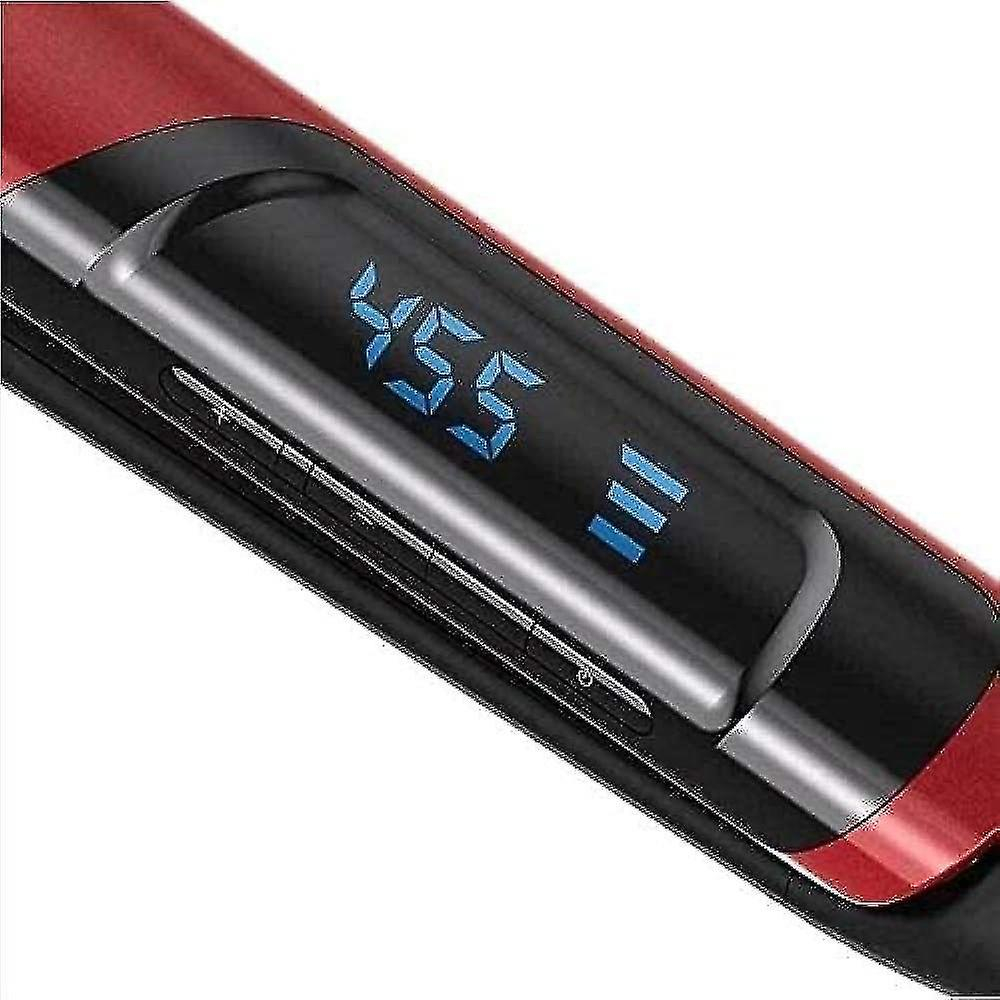 Foto 3 pulgar | Planchas De Pelo Huoguo Turmaline Ceramic 2 En 1 Lcd Red - Venta Internacional.