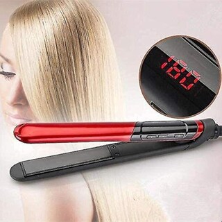 Foto 4 | Planchas De Pelo Huoguo Turmaline Ceramic 2 En 1 Lcd Red - Venta Internacional.