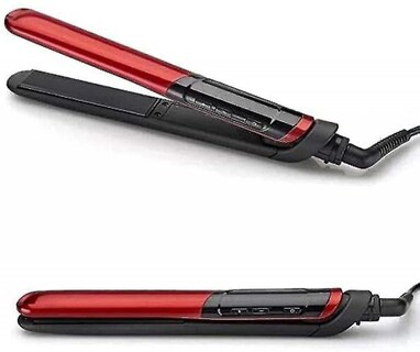 Foto 5 | Planchas De Pelo Huoguo Turmaline Ceramic 2 En 1 Lcd Red - Venta Internacional.