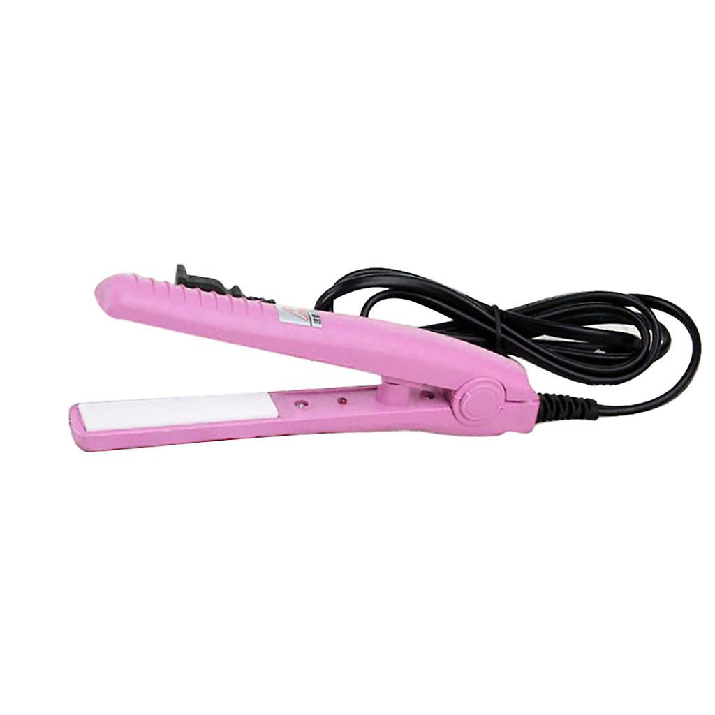 Foto 2 pulgar | Plancha De Pelo Huoguo Mini Travel Ceramic Portable Rosa - Venta Internacional.