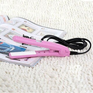 Foto 2 | Plancha De Pelo Huoguo Mini Travel Ceramic Portable Rosa - Venta Internacional.