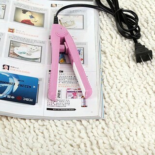 Foto 3 | Plancha De Pelo Huoguo Mini Travel Ceramic Portable Rosa - Venta Internacional.