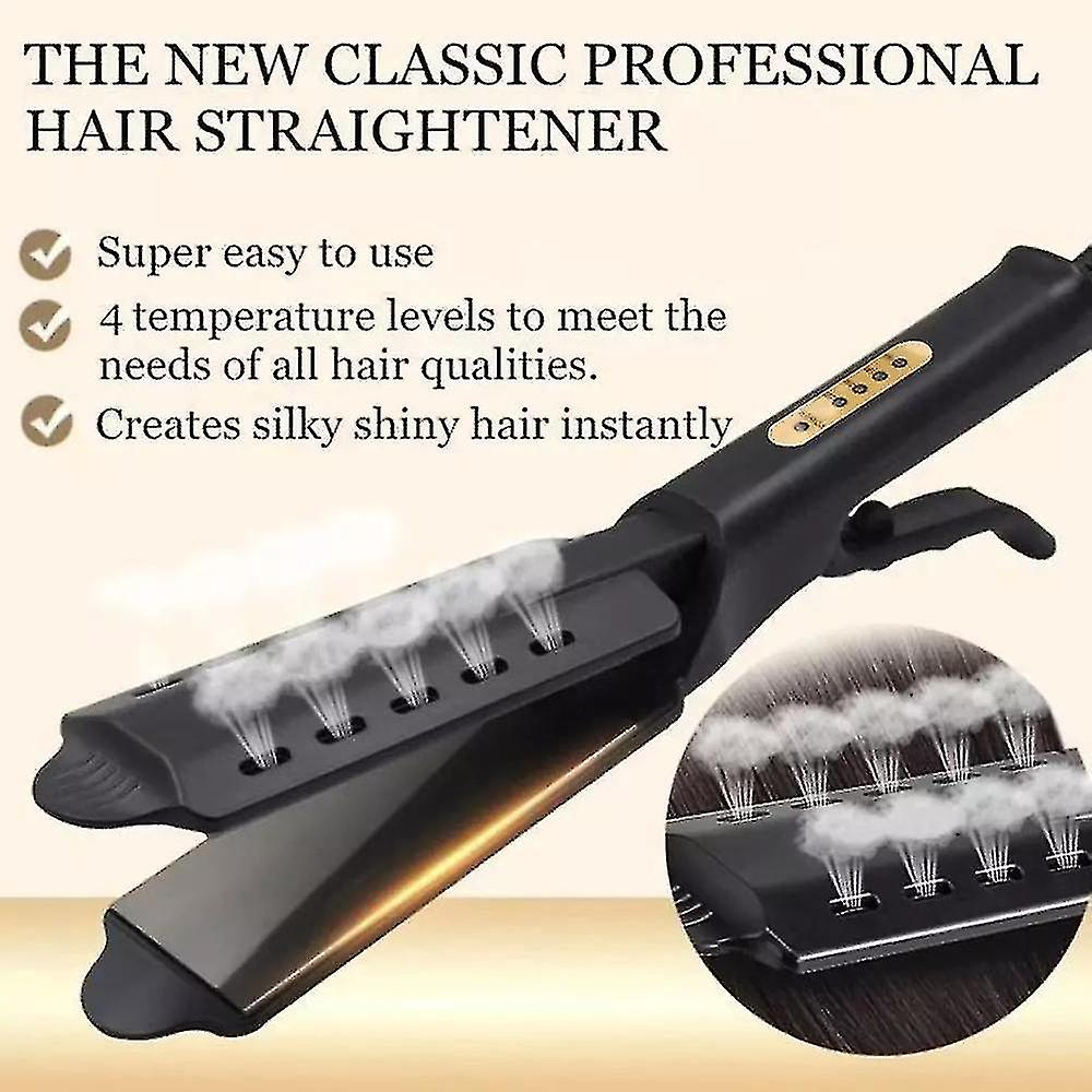 Foto 3 | Plancha De Pelo Huoguo Ceramic Ionic Con Ajuste De Temperatura De 4 Velocidades - Venta Internacional.