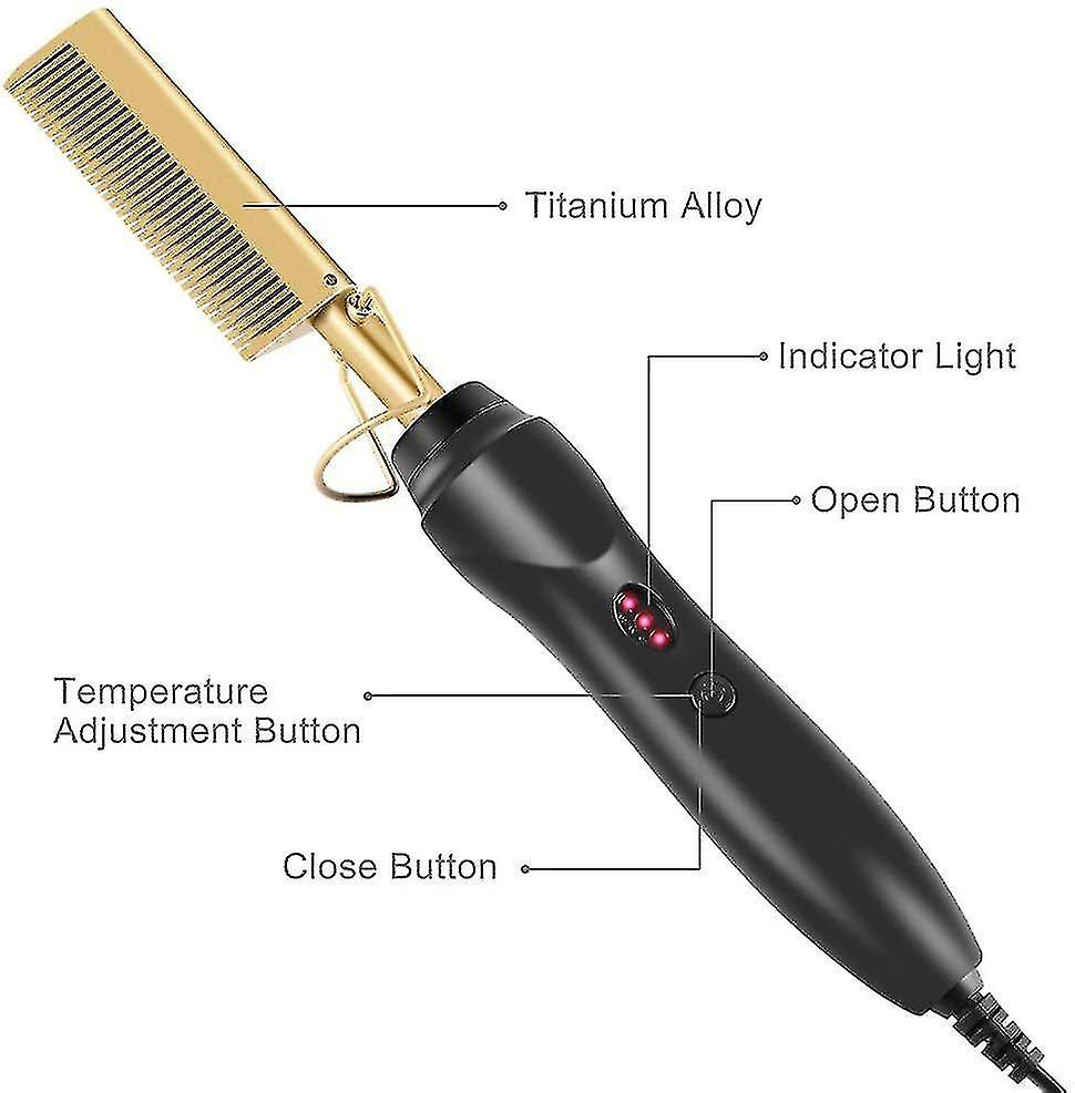 Foto 4 pulgar | Planchas De Pelo Huoguo De Cerámica De Alta Temperatura  Húmedas Y Secas - Venta Internacional.