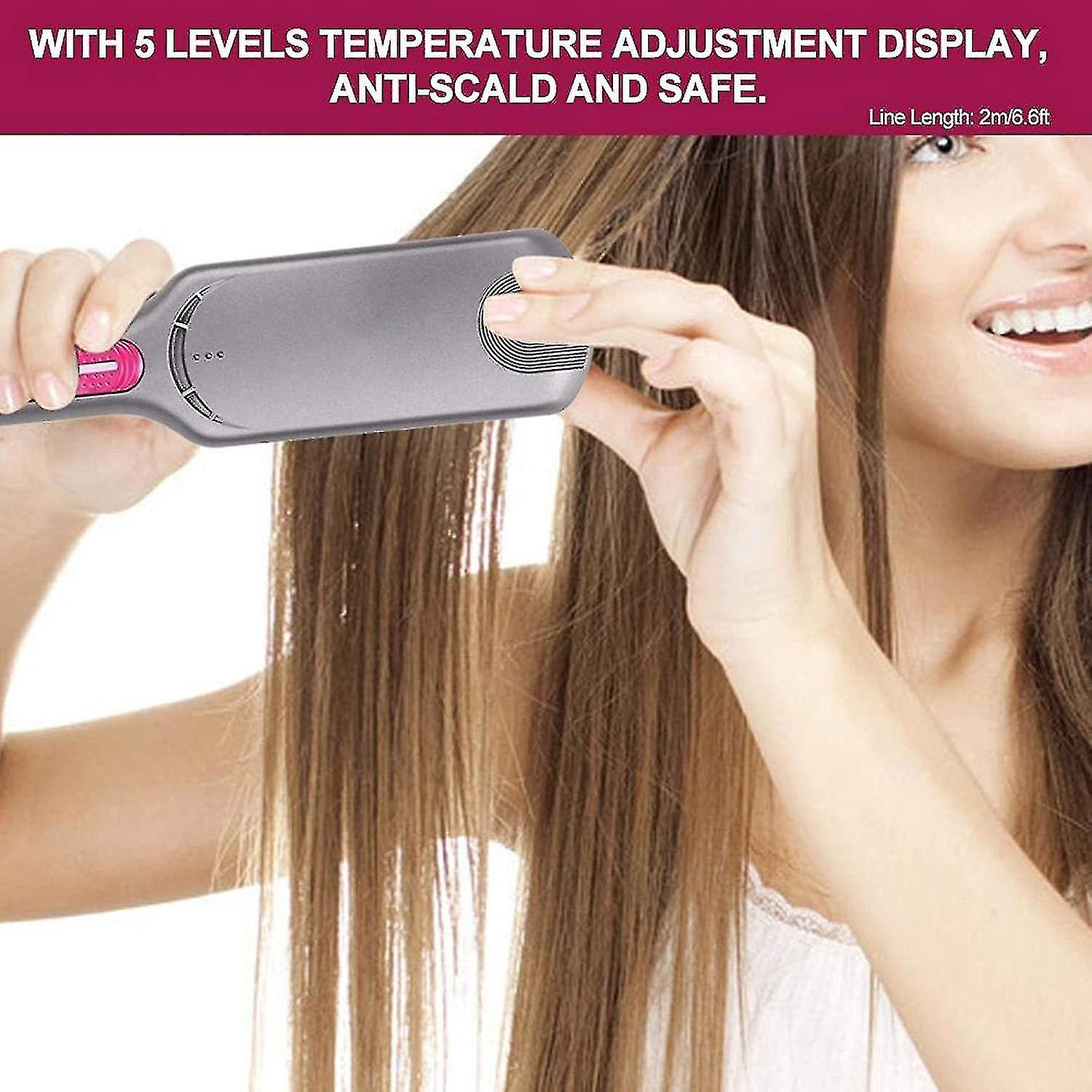 Foto 3 pulgar | Planchas De Pelo Huoguo Professional De Cerámica Dos En Uno - Venta Internacional.