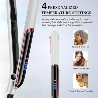 Foto 4 | Plancha De Pelo 2 En 1 Huoguo Fast Heat Led 140-200 °c - Venta Internacional.