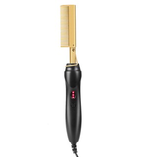 Foto 1 | Plancha Para Rizar El Cabello Peine Caliente Uso Para Cabello Húmedo Y Seco - Venta Internacional.