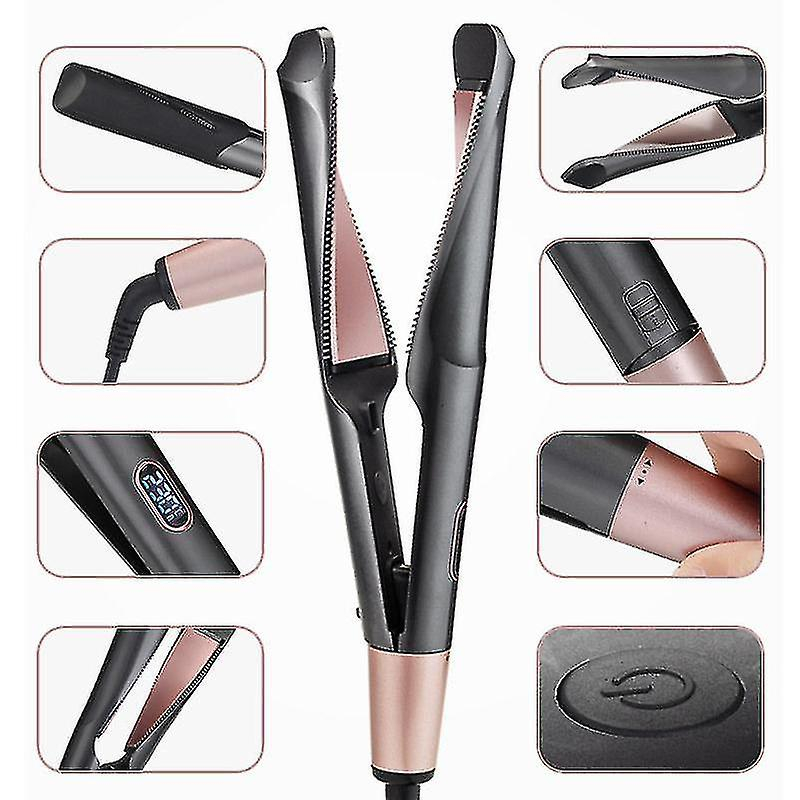 Foto 3 pulgar | Planchas De Pelo Huoguo Explosive Spiral Multi-temp Grey - Venta Internacional.