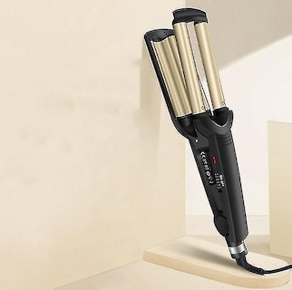 Foto 4 | Plancha Rizadora Profesional De 3 Puntos Para Alisar El Cabello 200 °c - Venta Internacional.