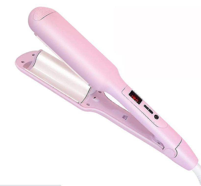Planchas De Pelo Huoguo Dual Purpose Con Peine 2 En 1  Color Rosa - Venta Internacional.