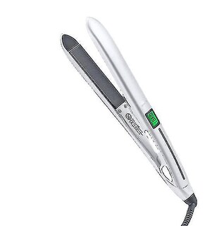 Foto 1 | Plancha De Pelo Huoguo Wet & Dry Con Pantalla Lcd De Temperatura Blanca - Venta Internacional.