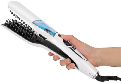 Foto 5 | Planchas De Pelo Huoguo Durable Professional Steam White - Venta Internacional.