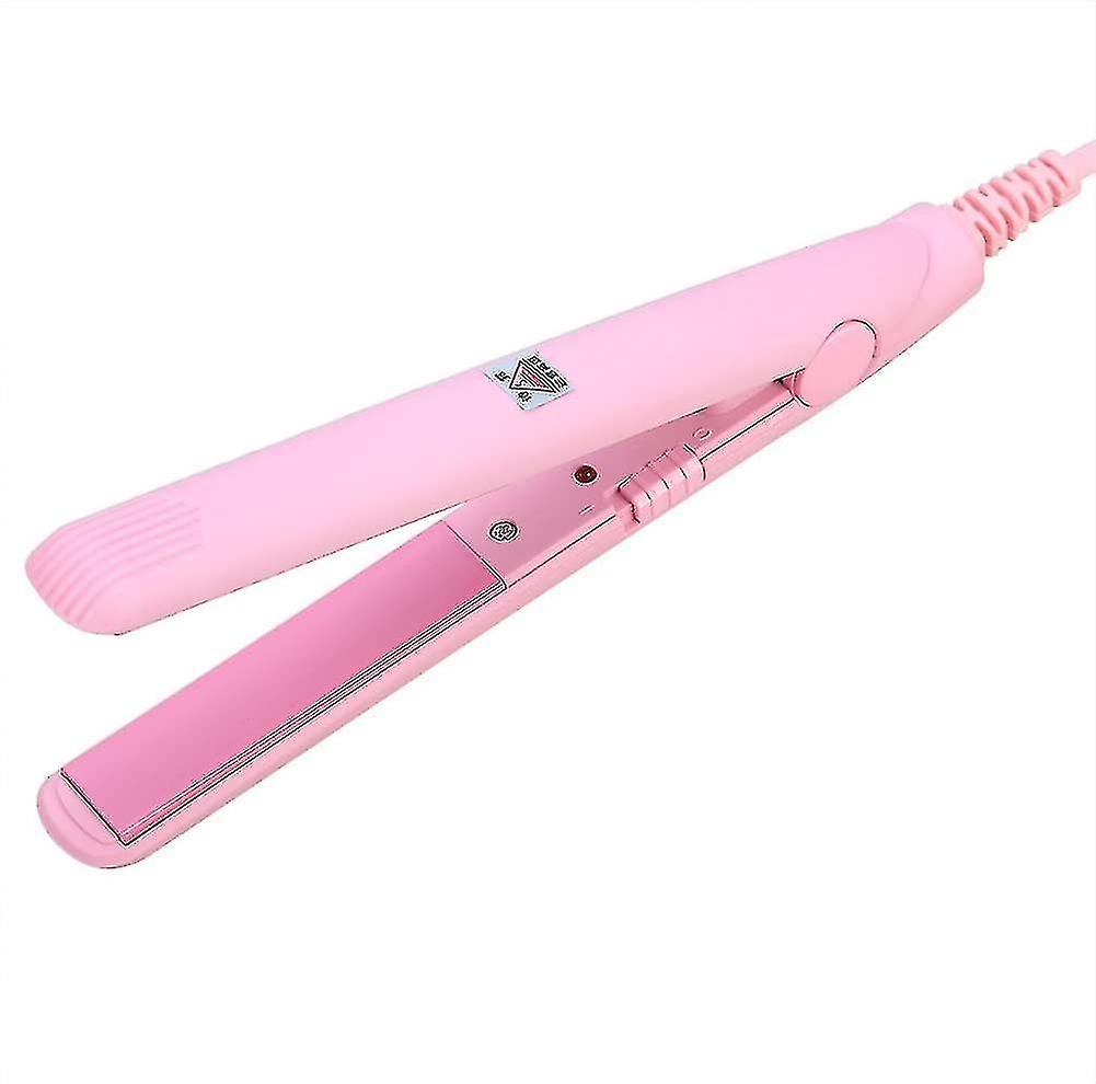 Foto 2 pulgar | Plancha De Pelo Huoguo 2 En 1 De Cerámica Con Turmalina Mini Rosa - Venta Internacional.