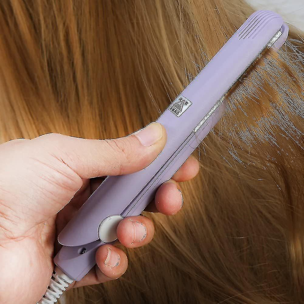 Foto 3 pulgar | Plancha De Pelo Huoguo 2 En 1 De Cerámica Con Turmalina Mini Rosa - Venta Internacional.
