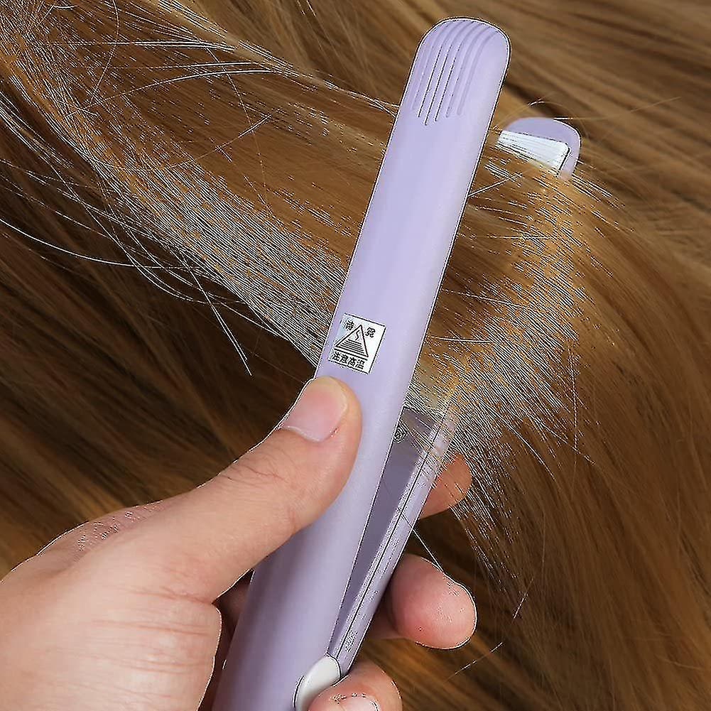 Foto 3 | Plancha De Pelo Huoguo 2 En 1 De Cerámica Con Turmalina Mini Rosa - Venta Internacional.