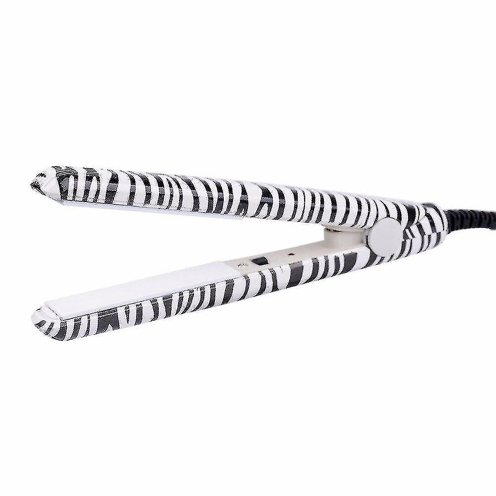 Foto 2 pulgar | Plancha Plana Electrónica Portátil Blanca Para Alisar El Cabello - Venta Internacional.