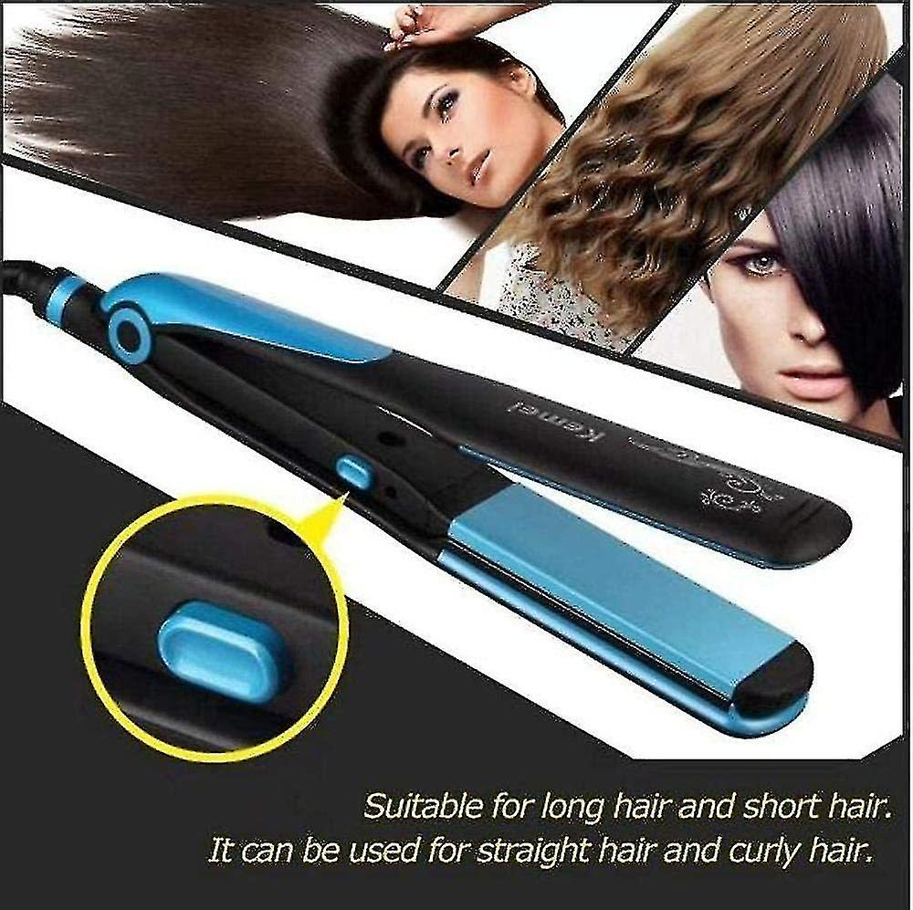 Foto 6 pulgar | Planchas De Pelo Huoguo Ceramic Fast Heating  Dos En Uno - Venta Internacional.