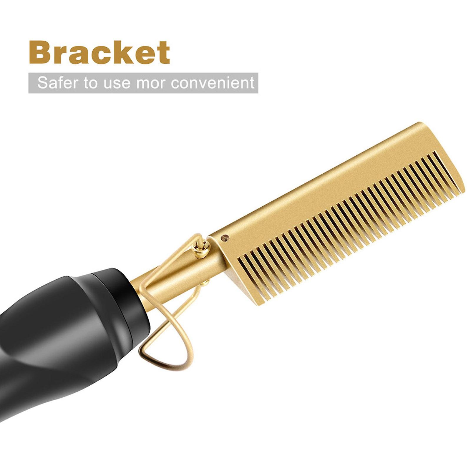 Foto 6 pulgar | Plancha Alisadora Para Cabello Seco Y Húmedo Con Peine Caliente Wt-044 - Venta Internacional.