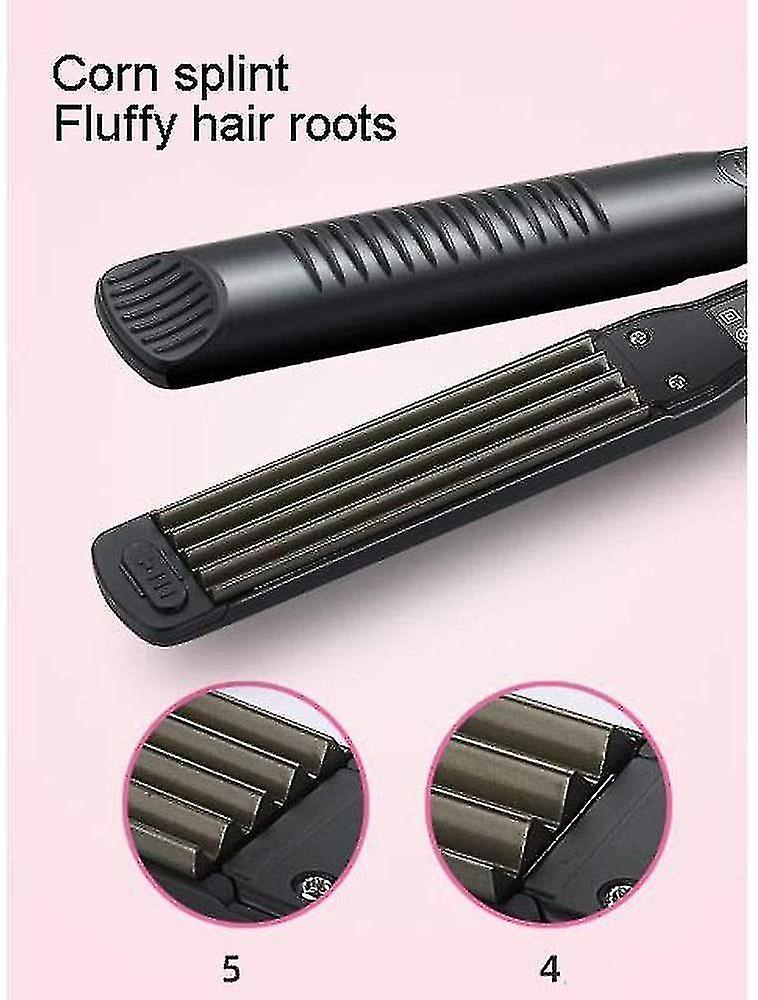 Foto 5 pulgar | Planchas De Pelo Huoguo Termostato 3 En 1 De 5 Velocidades  Color Rosa - Venta Internacional.
