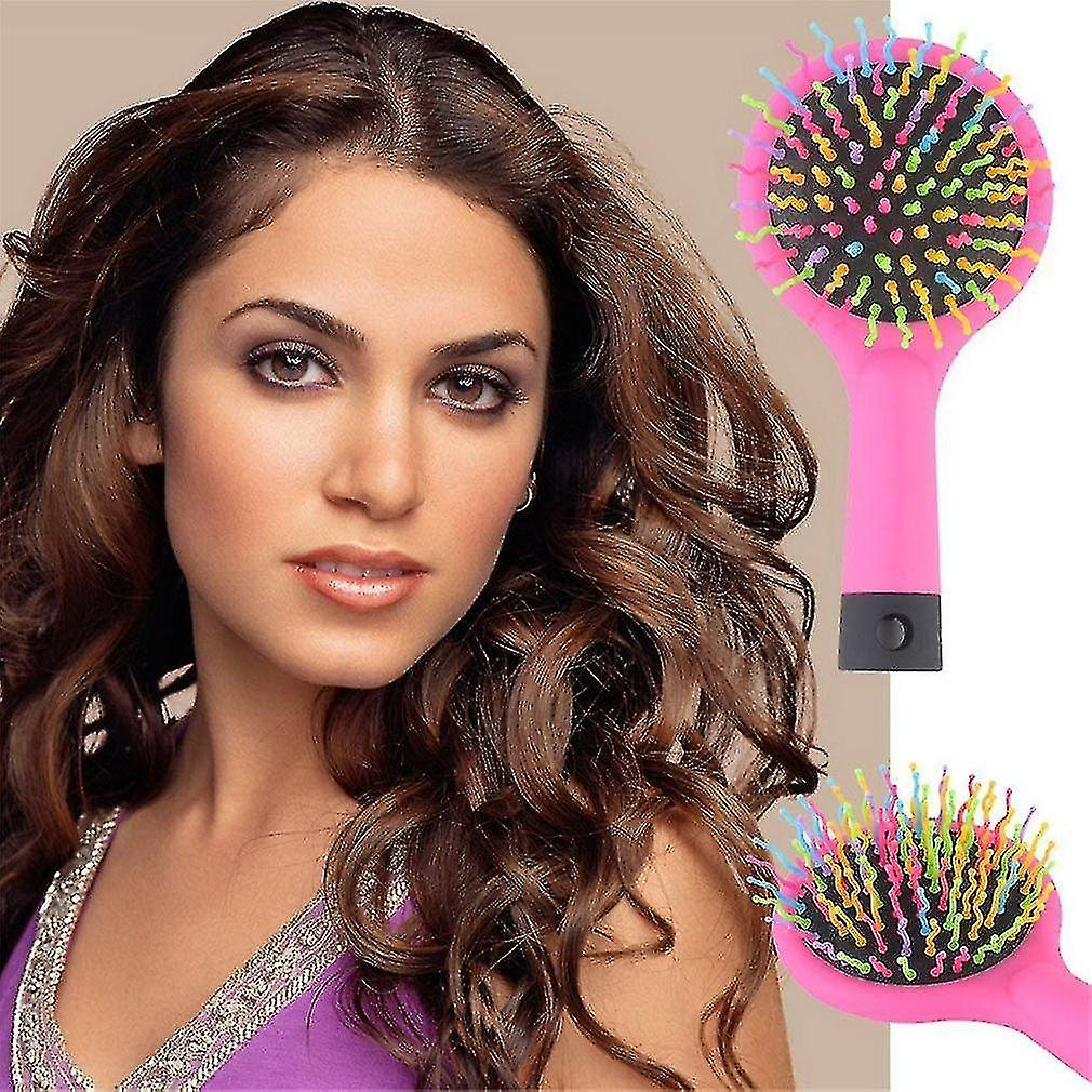 Foto 4 pulgar | Planchas De Pelo Huoguo Rainbow Volume Antiestáticas - Venta Internacional.